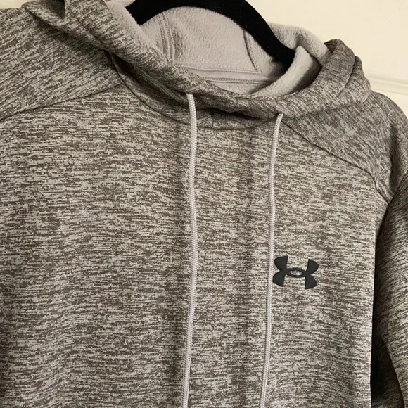 Under Armour Men’s Gray Fleece-lined Hoodie - Picture 2 of 7